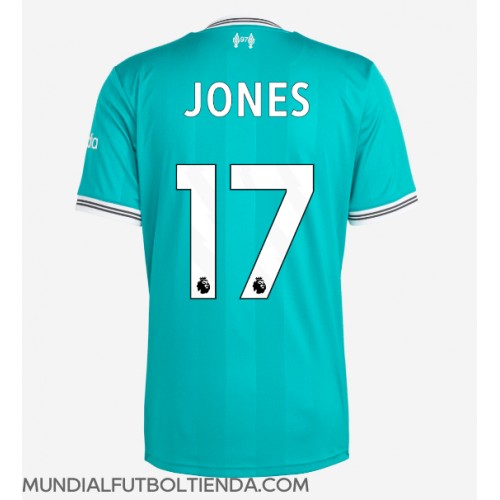 Camiseta Liverpool Curtis Jones #17 Tercera Equipación Replica 2025-26 mangas cortas Camiseta Liverpool Curtis Jones #17 Tercera Equipación Replica 2025-26 mangas cortas